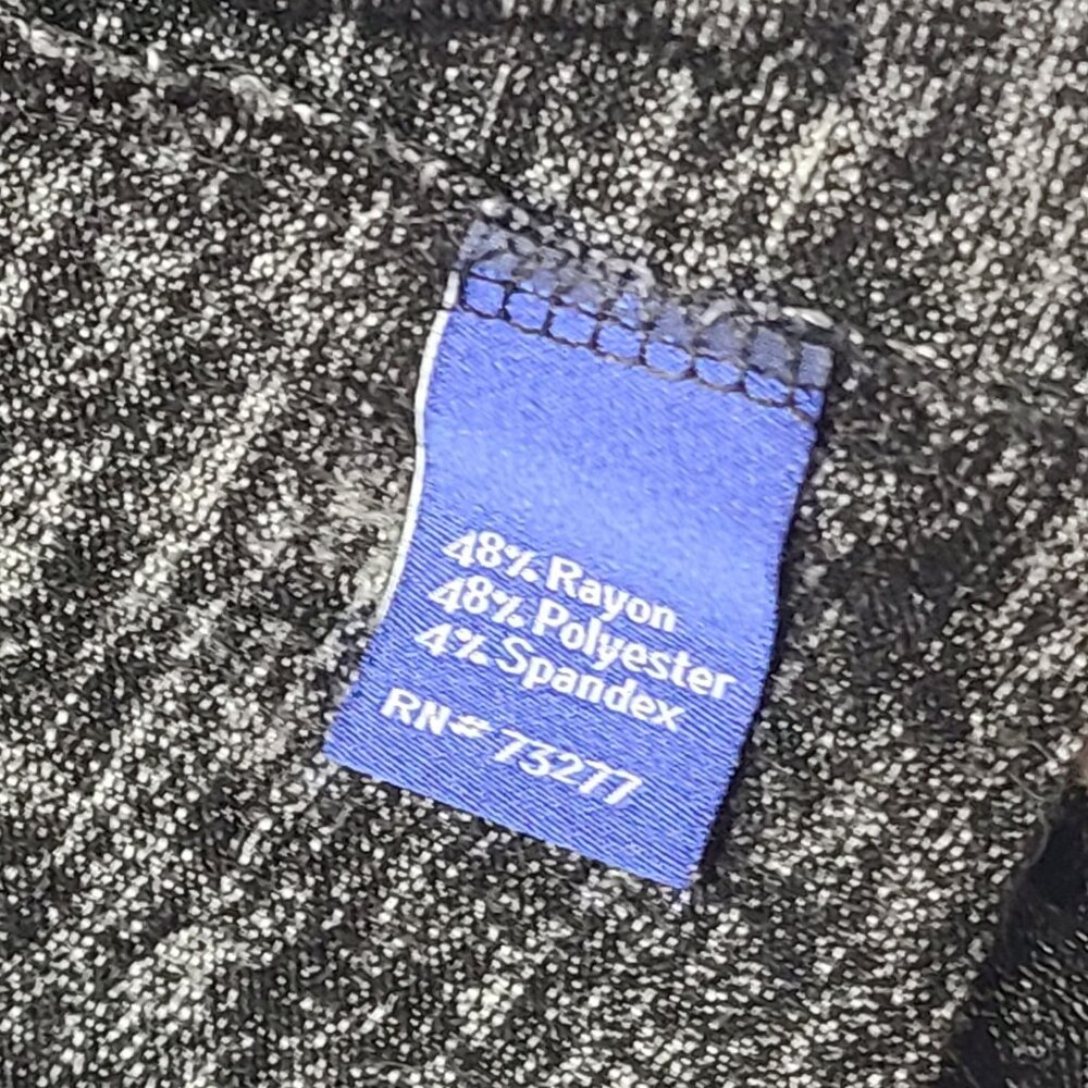 APT.9 Womens Open Front Cardigan Black Marl Sweater Size S - Picture 4 of 9